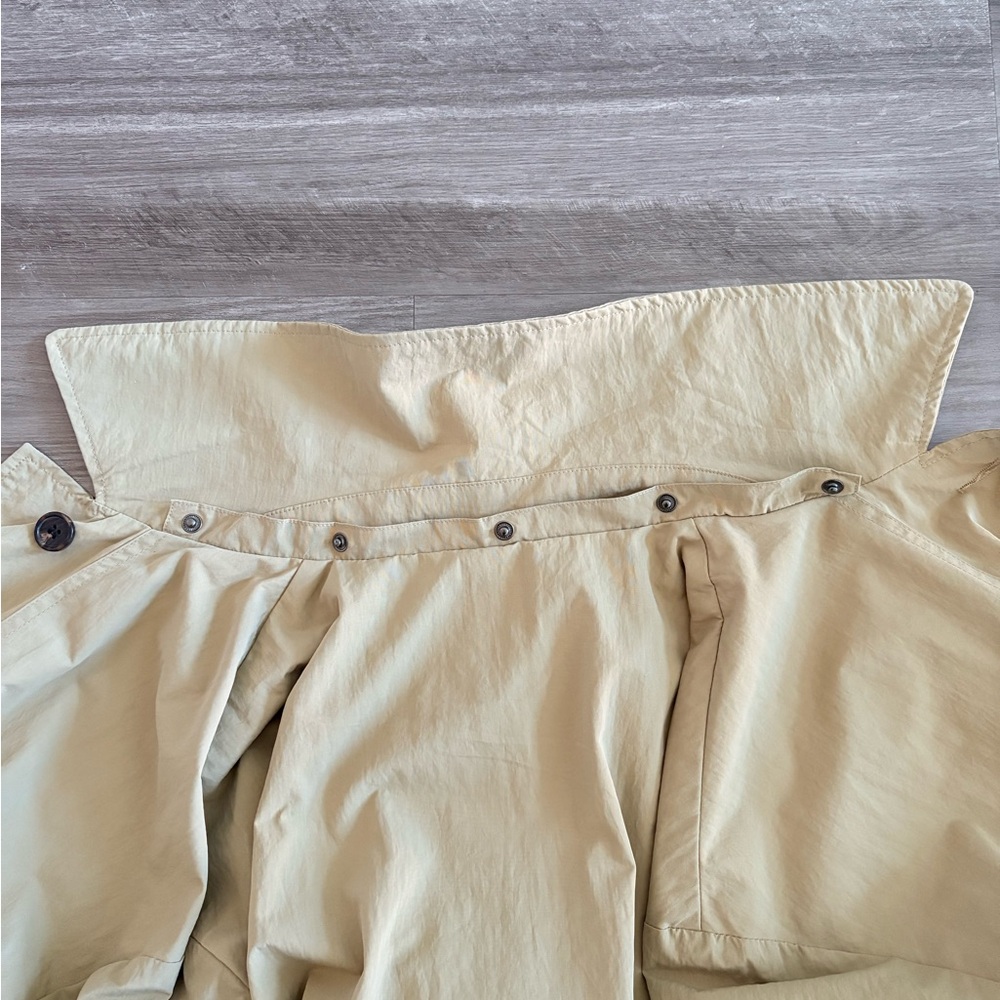 Zara - Beige Balmacaan Coat - Size S - Picture 8 of 10